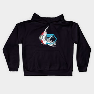 Spaceship Comet Kids Hoodie